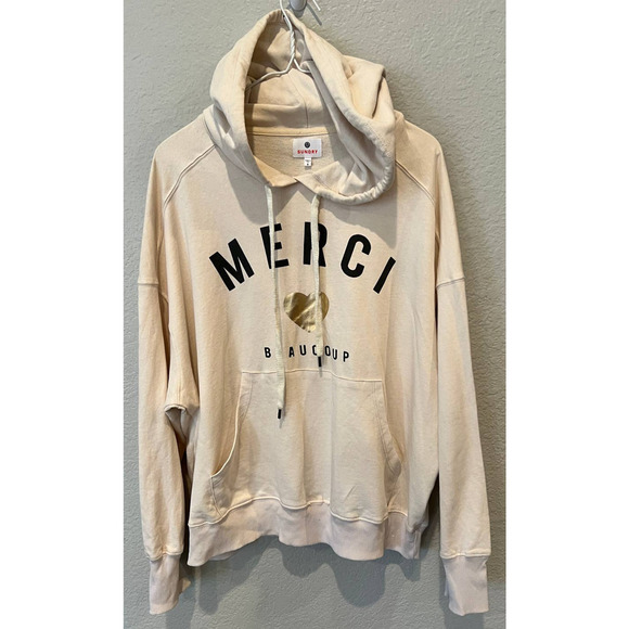 Sundry Merci Vintage Hoodie Sweatshirt (2) - Picture 7 of 7